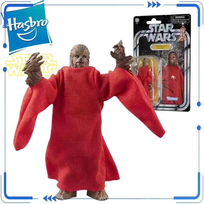 Vintage Star Wars Collectible - 本物のハスブロ スターウォーズ ヴィンテージコレクション チューバッカ ライフデイ アクションフィギュア
