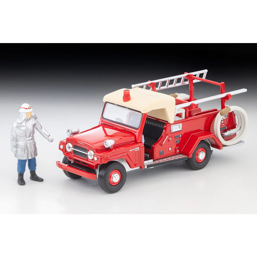Vintage Collectible & Vintage Dolls - オリジナルトミーテックトミカ限定ヴィンテージ LV-31c 日産パトロールポンプ消防車 1/64 ダイキャストモデルカー フィギュア付き