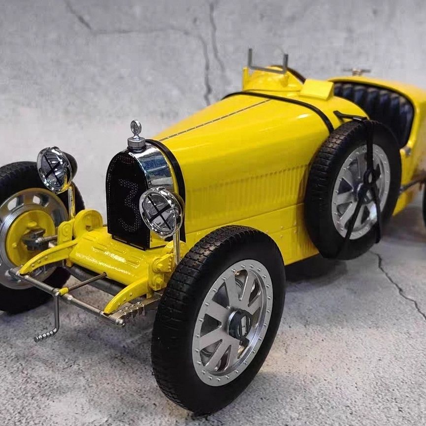 Vintage Collectible & Vintage Dolls - NOREV 1/12 ブガッティ T35 コンバーチブル クラシックカー
