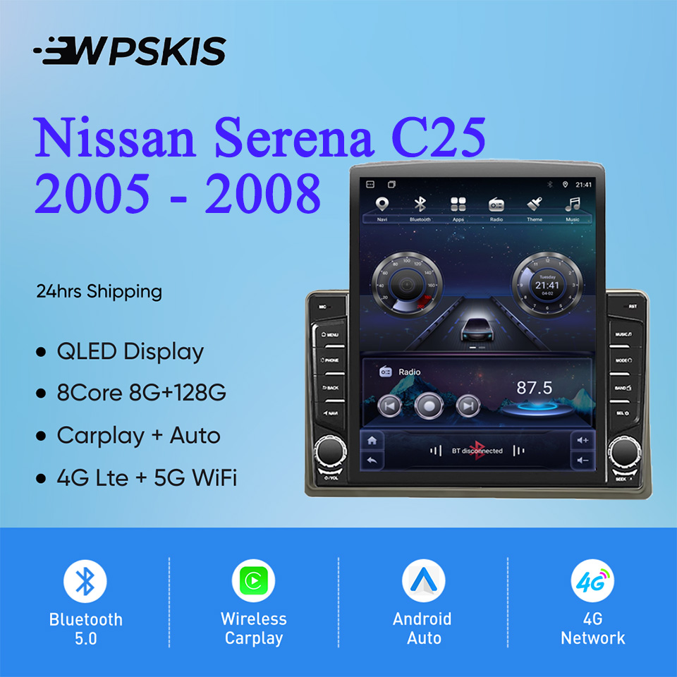 Cassette Tape Head - 日産セレナC25 2005-2008用カーラジオ,カーラジオ,8コア,8g 128g,Carplay,ステレオオーディオ,テープレコーダー,huヘッドユニット,GPS,DVDカセット