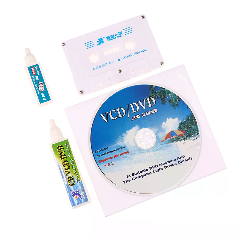 ホットCD VCD DVDプレーヤーレンズクリーナー オーデ - Cassette Tape Head のレビューと価格