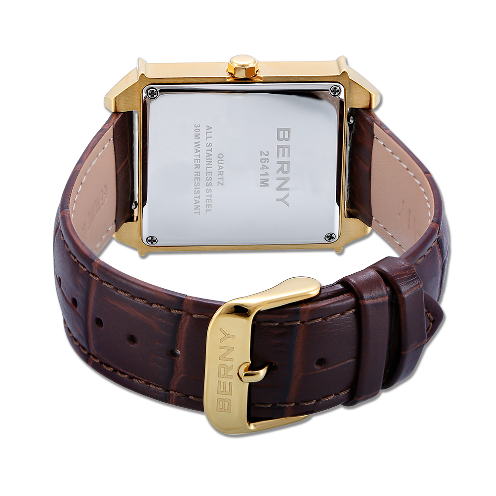 BERNY 6P25 クォーツ時計男性用ゴールデンニュースク - Vintage Watch Collecting のレビューと価格