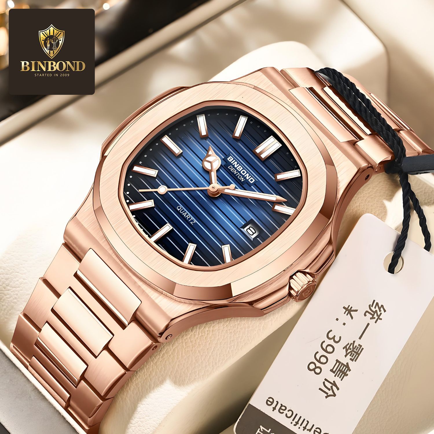 ヴィンテージブランドメンズ腕時計ビジネスステンレス鋼発光カレ - Vintage Watch Collecting のレビューと価格