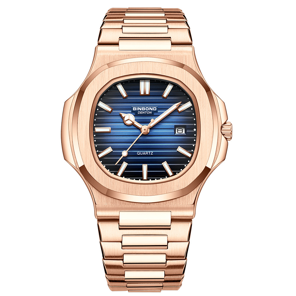 ヴィンテージブランドメンズ腕時計ビジネスステンレス鋼発光カレ - Vintage Watch Collecting のレビューと価格